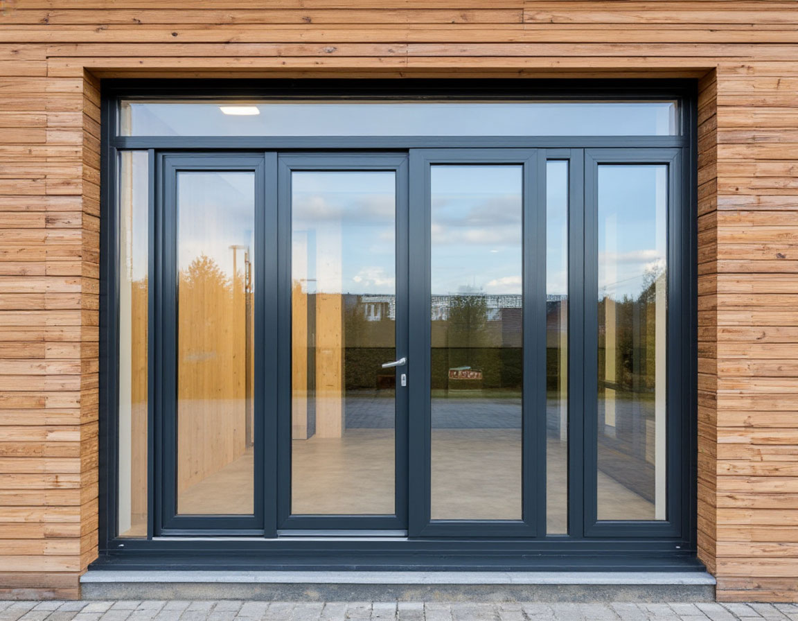 Варианты открывания алюминиевых окон