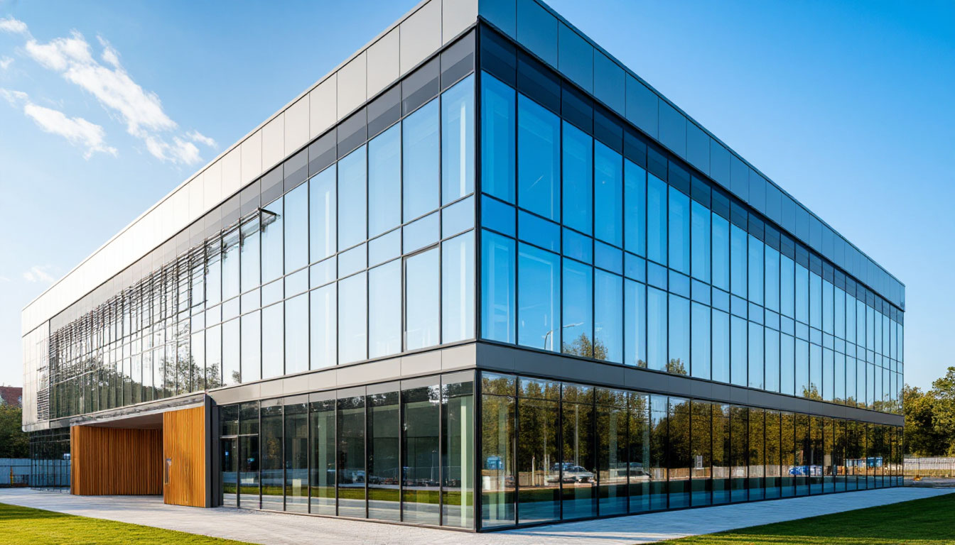 Витражи из алюминия